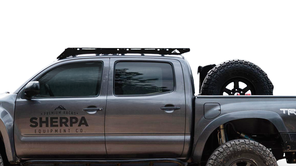 durable tacoma double cab roof rack