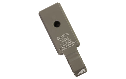 Shackle Block 2.5" - Earth Grey