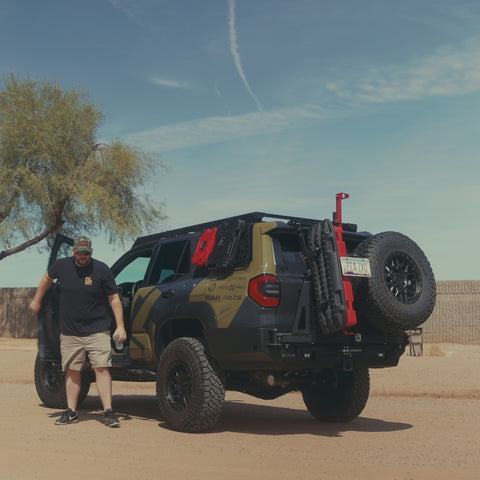 4Runner Overland Series Rear Bumper / 6th Gen / 2025+