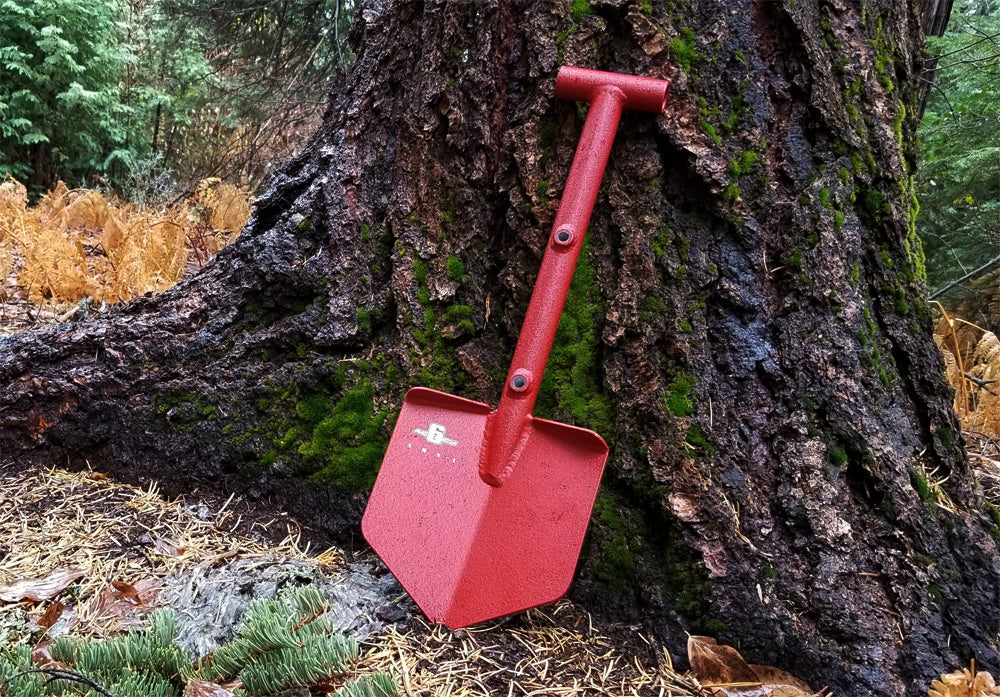 A6™ Adventure Mini Shovel (AMS-1) - RED | C4 Fabrication