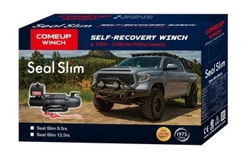 COMEUP SEAL Slim 9.5rs 12V, W/ Synthetic Rope & Wireless Remote