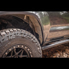 Oversized tire fitment delivered by the kit from C4 Fabrication.