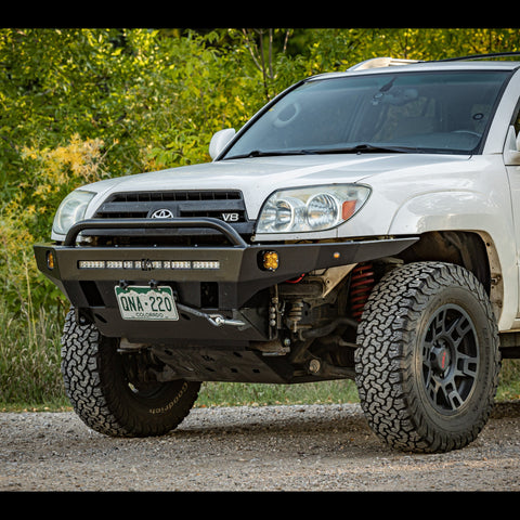 Quartering view 4Runner Overland Series Front Bumper 4th Gen 2003-2009