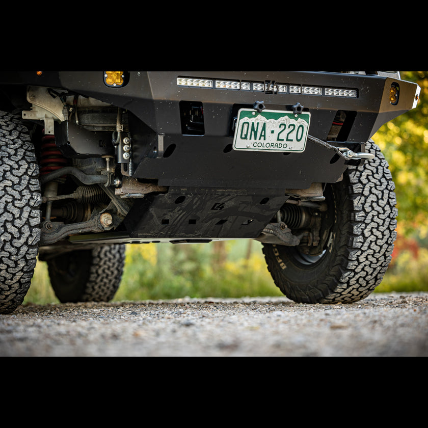 C4 Fabrication Front Skid Plate — 2003-09 GX470