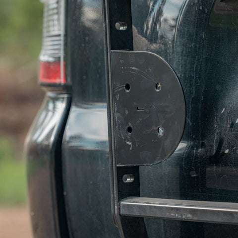 Bare mount intended to receive the RotopaX branded pack mount, attached to C4's Summit Hatch Ladder.