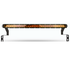 studio image of a 30 inch behind the grille led light bar in amber