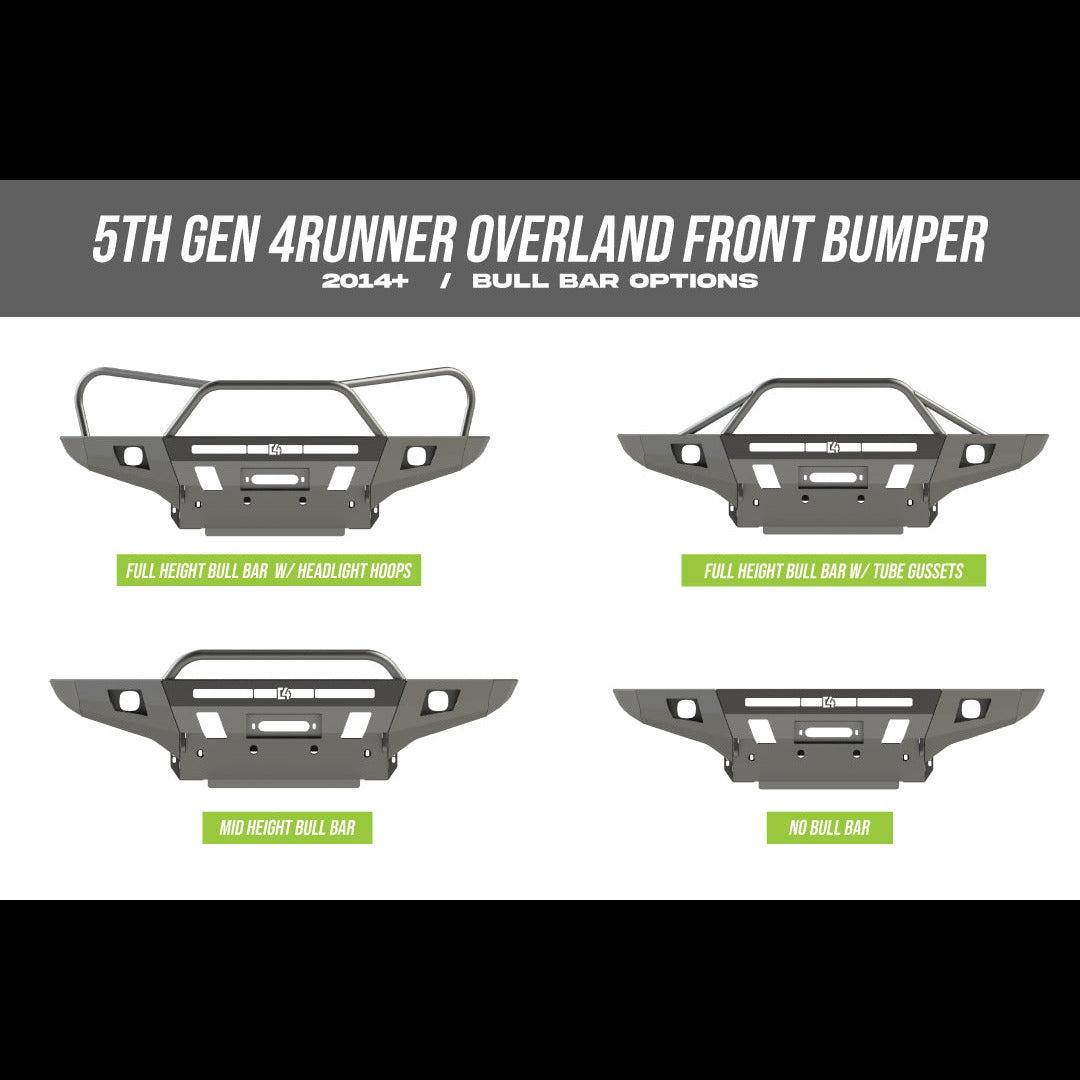 4Runner Overland Series Front Bumper / 5th Gen / 2014+