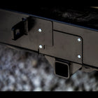 Close-up of the hitch on the C4 bumper for the 5th Gen 4Runner.