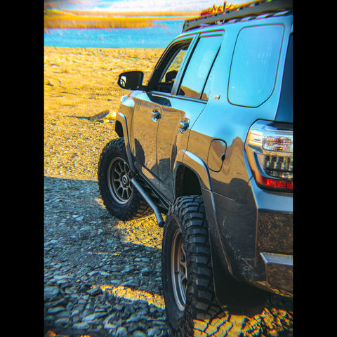 4runner Rock Sliders 5th Gen 2014+ by C4 Fabrication