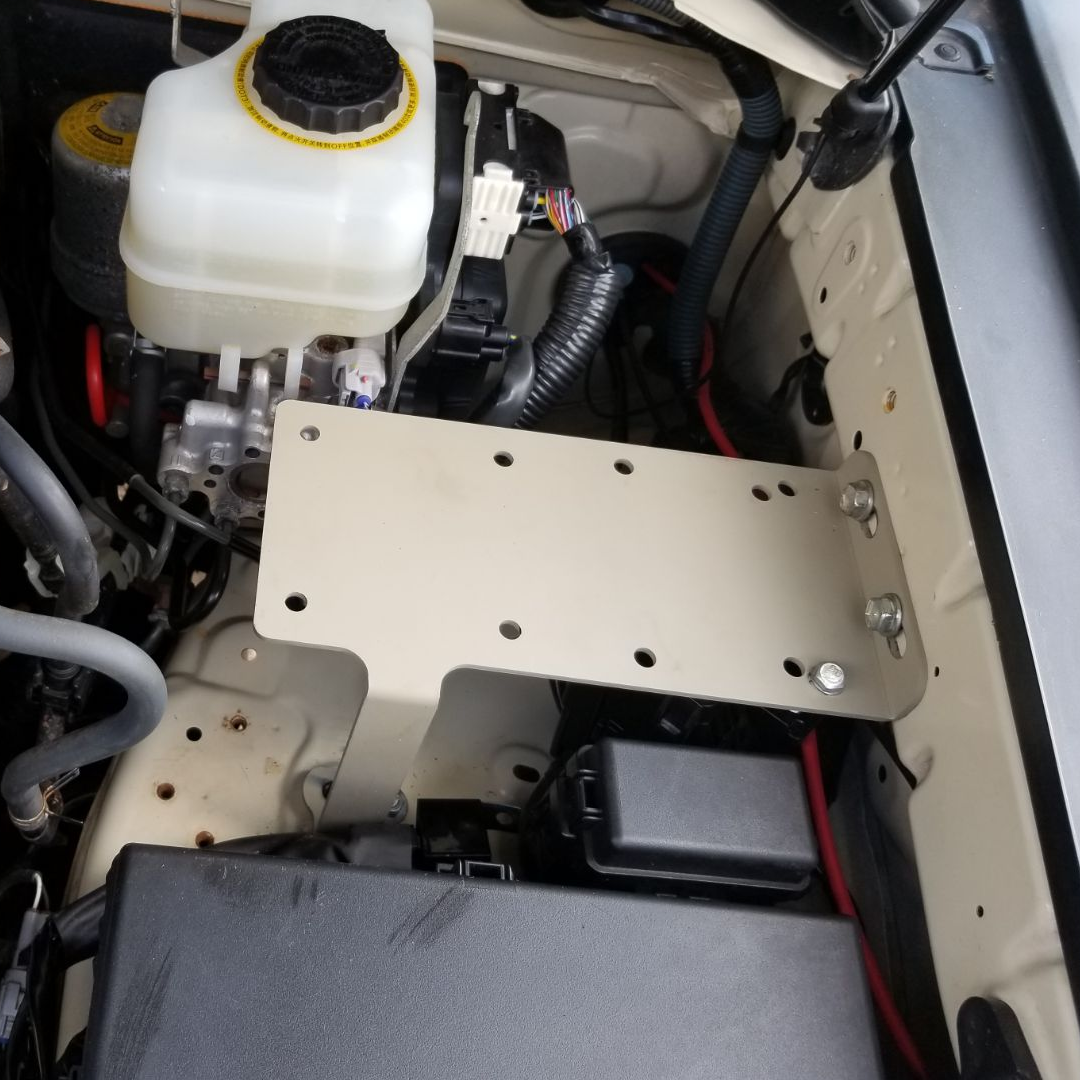 2010-2019 4Runner Engine Bay Accessory Tray Driver Side & C4 Fabrication