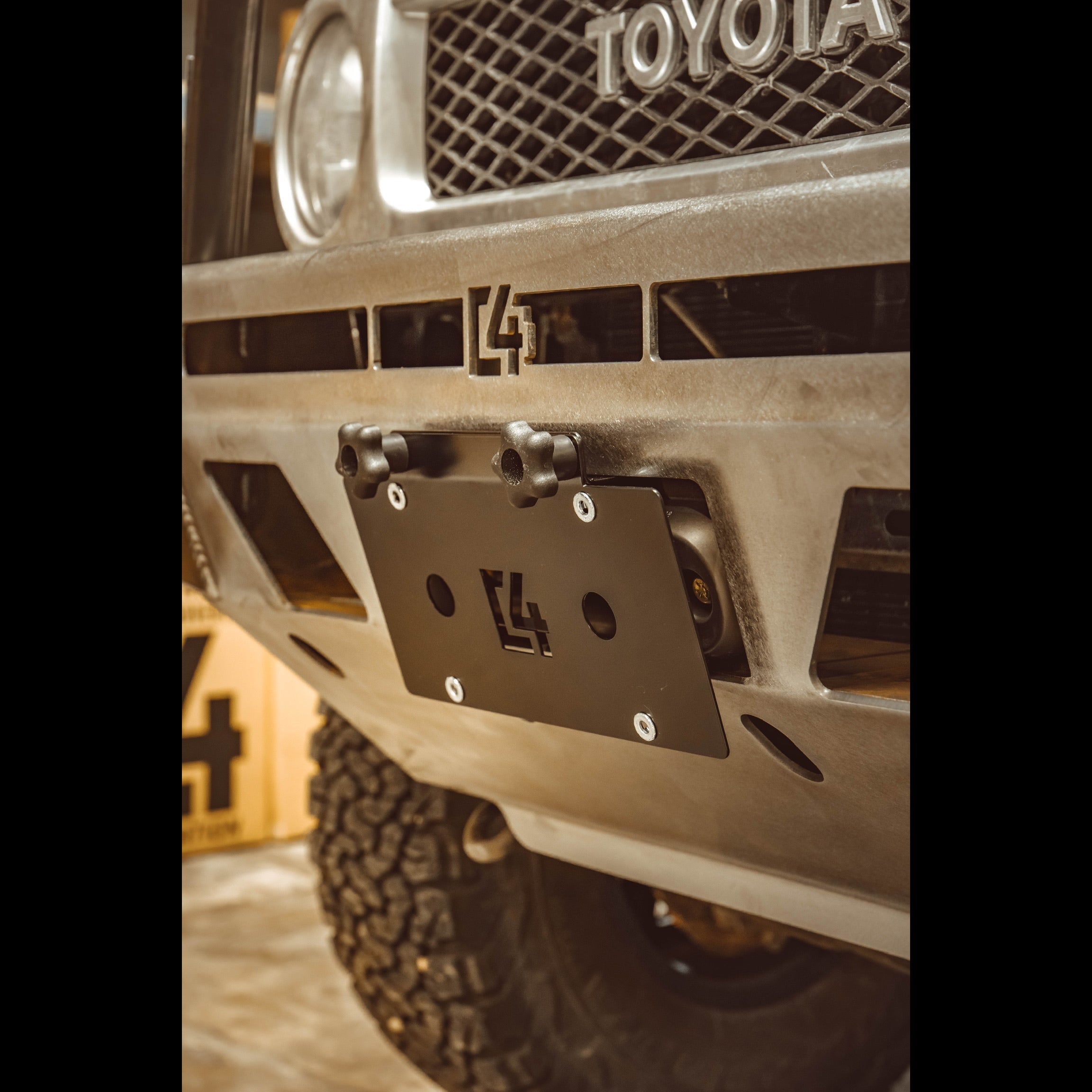 C4 Hawse Fairlead License Plate Mount | C4 Fabrication