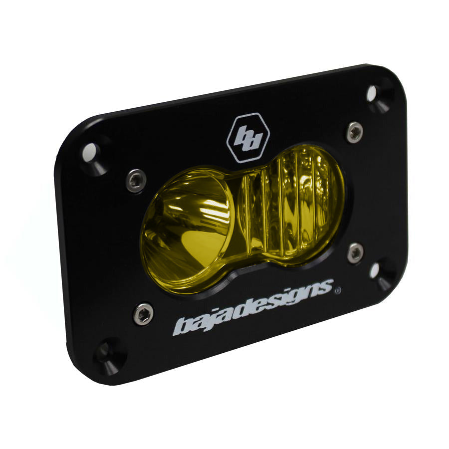 Baja Designs S2 Sport Amber Flush Mount | C4 Fabrication