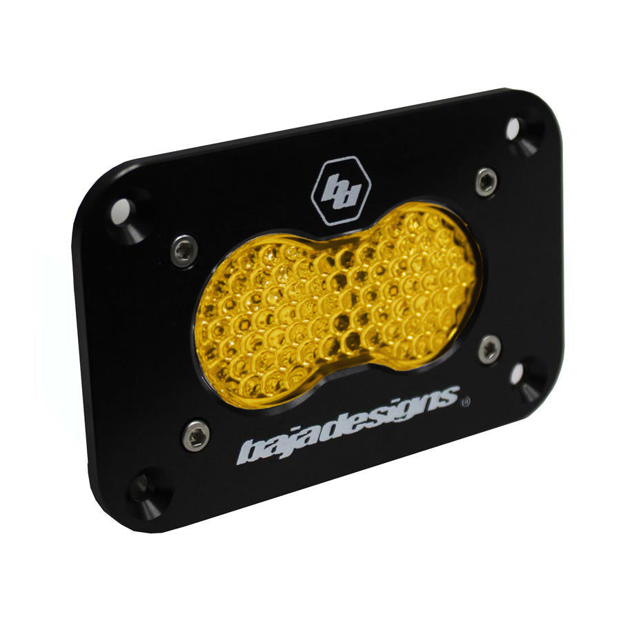 Baja Designs S2 Sport Amber Flush Mount | C4 Fabrication