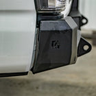 Side view of the end caps on the C4 Overland Rear Bumper for the 3rd Gen Tacoma.