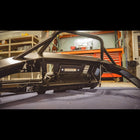 Inside view of the structure hidden within the C4 Overland front winch bumper.