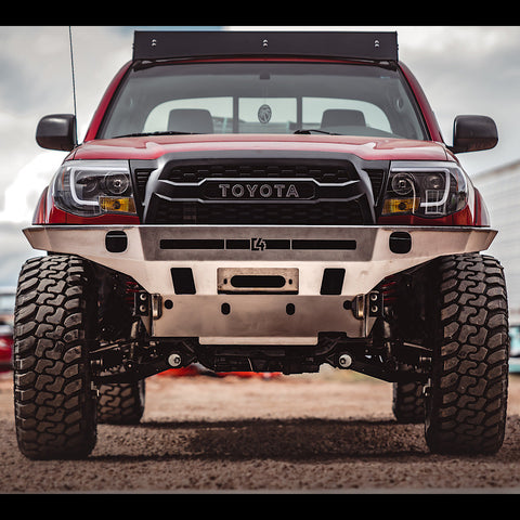 Durable 2005-2015 toyota tacoma 2nd gen overland series front bumper