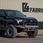 Quartering photo of a 2022 Tundra with the C4 Overland bumper.