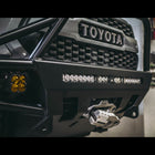 Light bar in a C4 bumper.