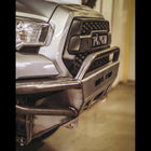Close up of the C4 Hybrid bumper with mid-height bull bar.